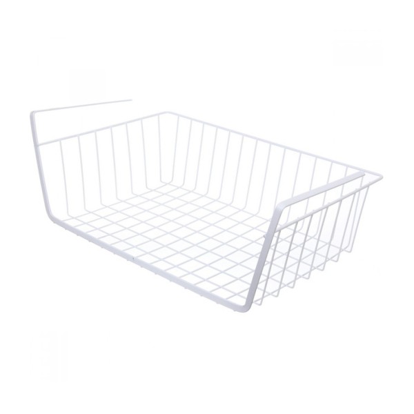 Корзина Фарго металлическая подвесная белый 32,5х22,5х12см Селфи