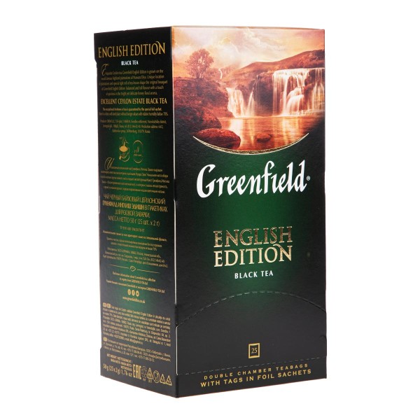 Чай черный Greenfield English Edition 25пак