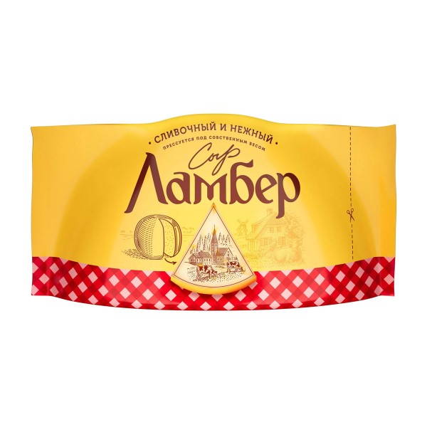 Сыр Ламбер 50% 230г БЗМЖ