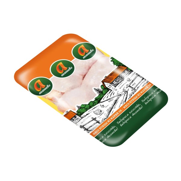 ГОЛЕНЬ ЦЫПЛЕНКА-БРОЙЛЕРА ЗАМОРОЖ. НА ПОДЛОЖКЕ (АКАШЕВО)