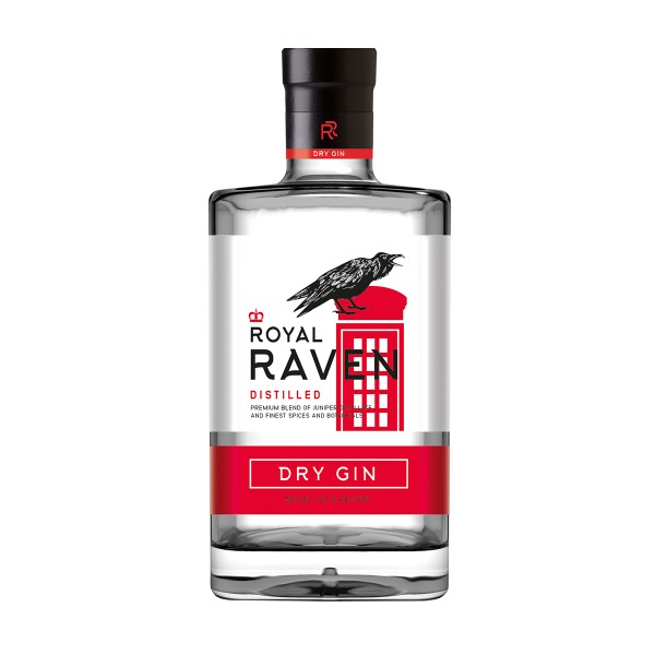 Джин Royal Raven Dry Россия 40% 0,5л