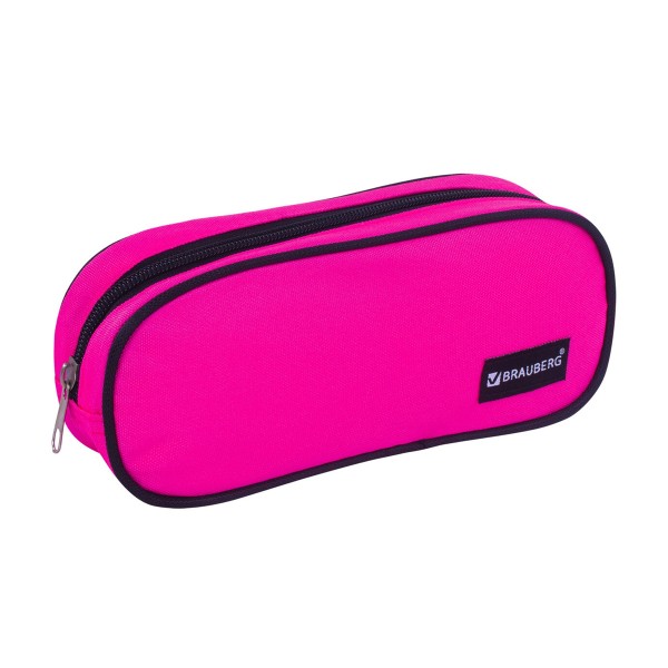 Пенал-косметичка Pink 22х9х5см Brauberg