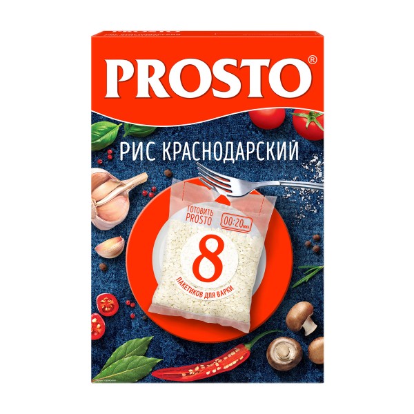 Крупа рис Краснодарский Prosto 500г