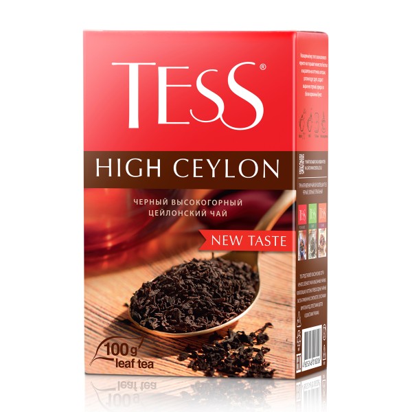 Чай черный Tess High Ceylon 100г