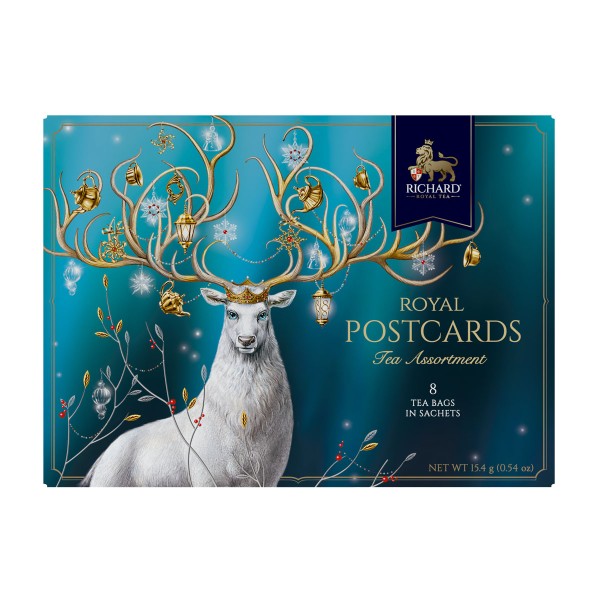 Чай Richard Royal Postcards Tea Assortment ассорти 8пак