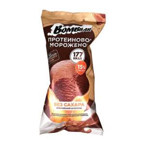 Мороженое стаканчик Бельгийский шоколад протеиновое шоколадное 90г Bombbar БЗМЖ