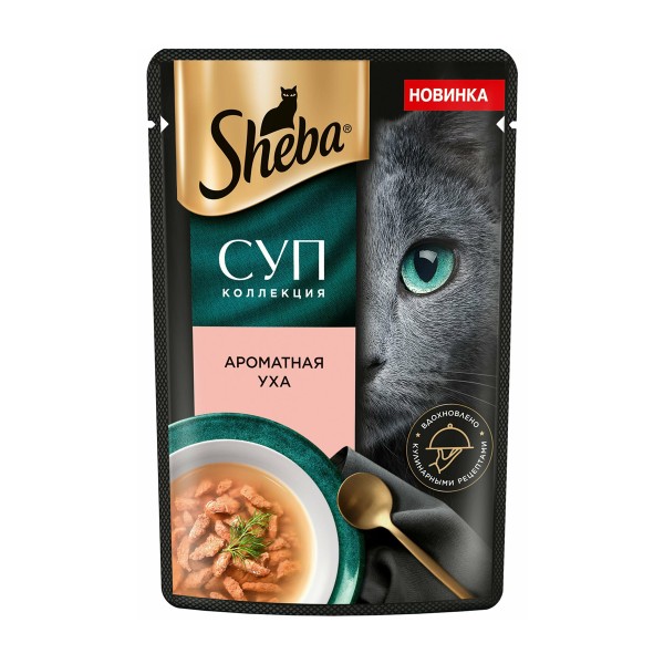 Корм для кошек Sheba Суп коллекция 70г форель