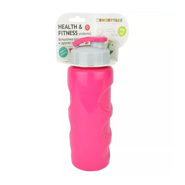 Бутылка для воды со шнурком Health and fitness BooL BooL 500мл