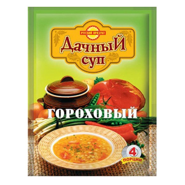 Суп Дачный Русский продукт 60г гороховый