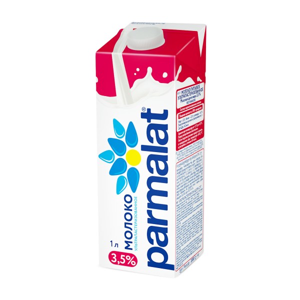 Молоко ультрапастеризованное 3,5% Parmalat 1л БЗМЖ
