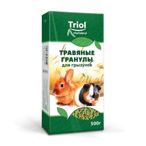 Корм для грызунов Тriol Standard Травяные гранулы 500г