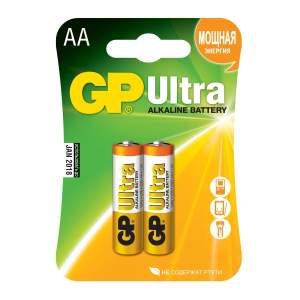 Батарейка GP Ultra Alkaline LR6 15AU-CR2 АА 2ШТ