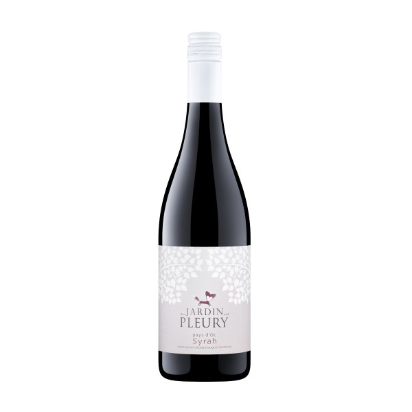 Вино красное сухое Jardin Pleury Syrah 12,6% 0,75л