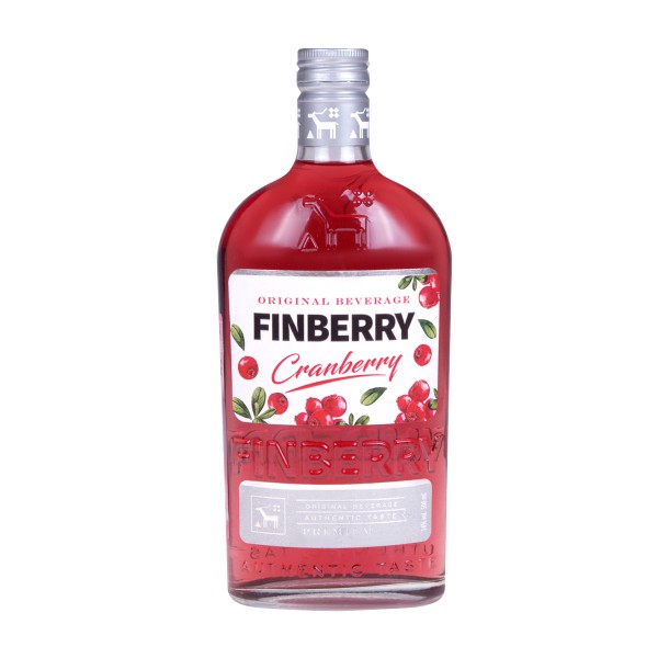 Напиток особый Finberry Cranberry сладкий 14% 0,5л