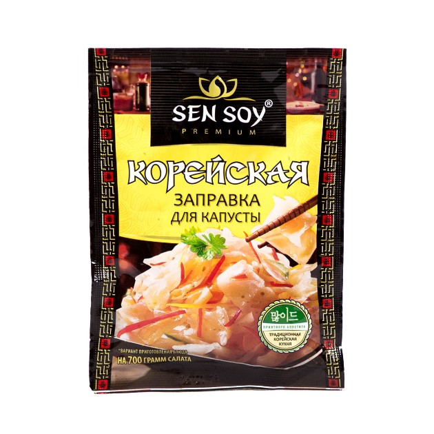 Заправка для капусты Корейская Sen Soy Premium 80г