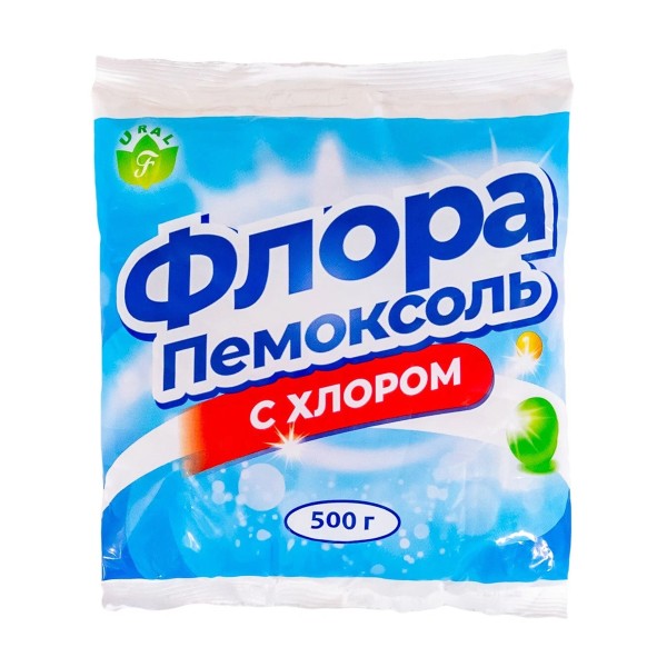 Средство чистящее Пемоксоль с хлором Флора 500г