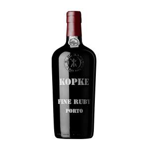 Вино марочное крепкое сладкое Kopke Fine Ruby Porto 19,5% 0,75л