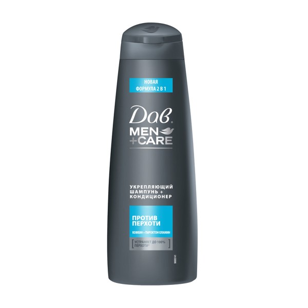 Шампунь-кондиционер Дав Men Care 2в1 380мл против перхоти