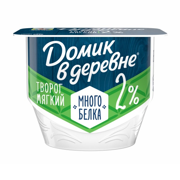 Творог Домик в деревне мягкий 2% Вимм-Билль-Данн 150г БЗМЖ