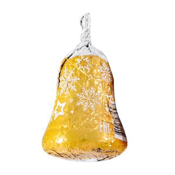 Шоколадная фигурка Колокольчик на нитке Эврика15г