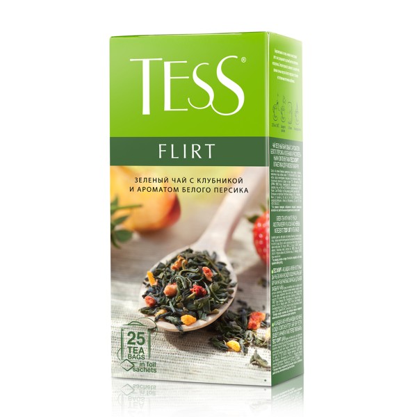 Чай зеленый Tess Flirt 25пак