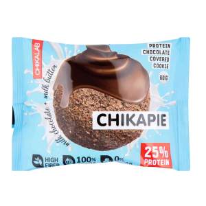Печенье Chikapie глазированное Chikalab 60г шоколадное