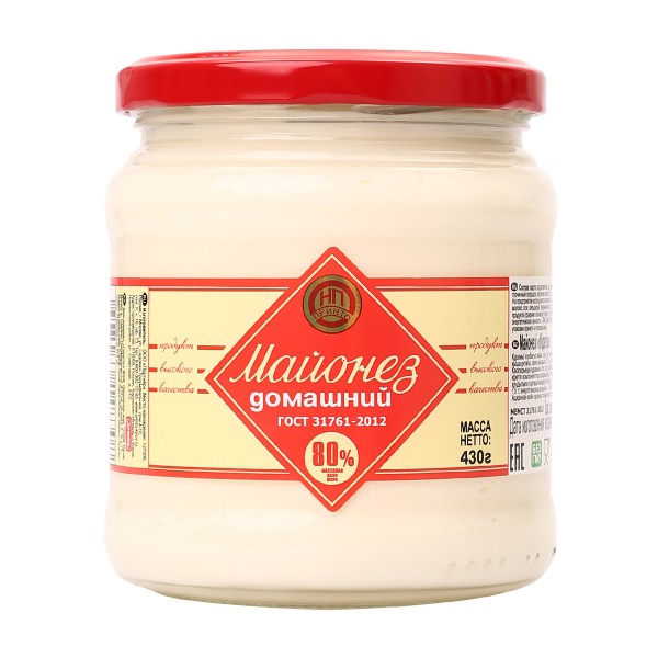 Майонез Домашний 80% Принто 430г