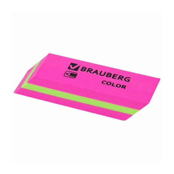 Ластик Color 55х15х13мм Brauberg
