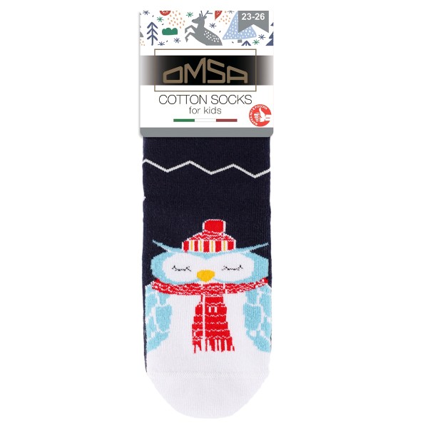 Носки детские Calzino шарфики р.23-34 Omsa kids blu 27-30