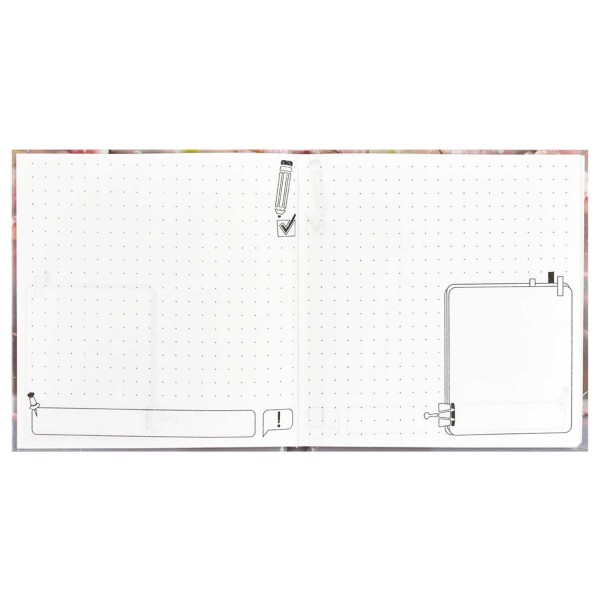 Блокнот Notebook 48л Феникс+ блондинка с собачкой