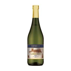 Вино игристое белое полусладкое Portobello Lambrusco Bianco Emilia 8,5% 0,75л