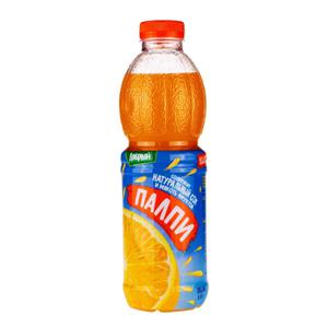 Напиток сокосодержащий Палпи Добрый 0,9л апельсин