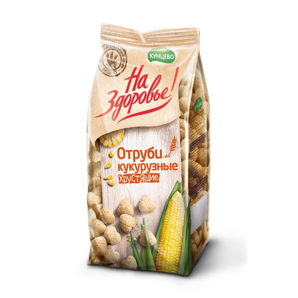 Отруби На здоровье! кукурузные Кадников 175г