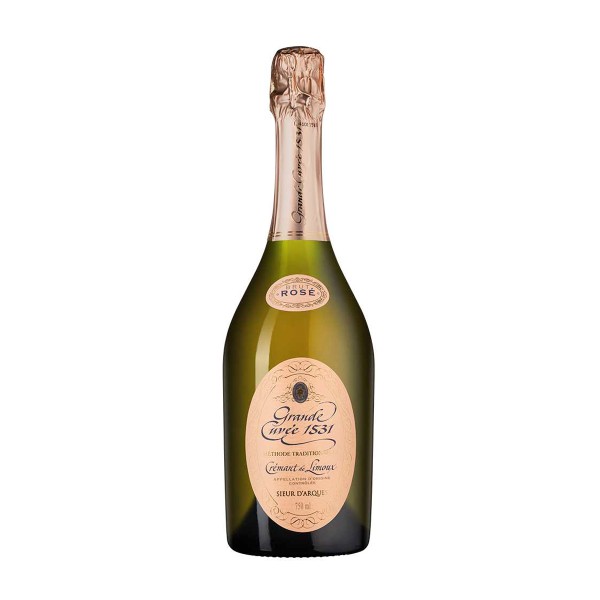 Вино игристое розовое брют Grande Cuvee 1531 Cremant de Limoux 12% 0,75л