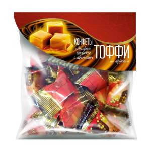 Шоколадные конфеты Ассорти Волжское тоффи на фруктозе 180г