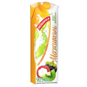 Напиток сывороточно-молочный Мажитэль 0,05% 905мл киви-мангостин БЗМЖ