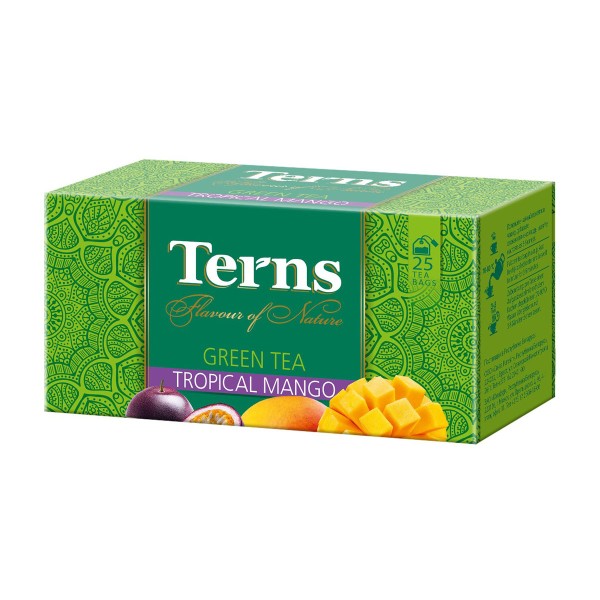 Чай зеленый Terns Tropical Mango 25пак