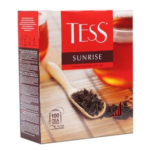 Чай черный Tess Sunrise 100пак
