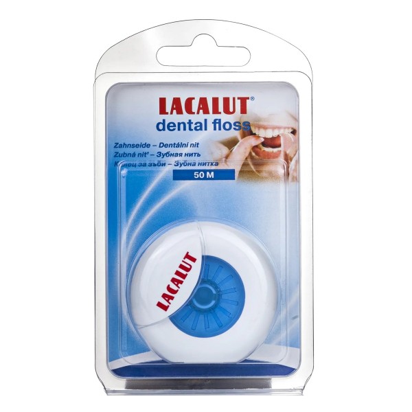 Зубная нить Lacalut Dental 50м