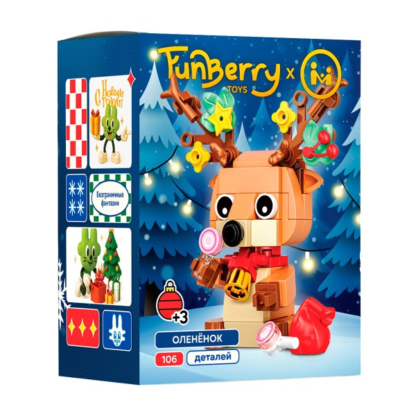 Конструктор Олененок Funberry-toys