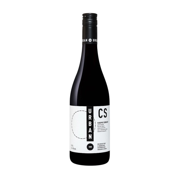 Вино красное сухое Urban Sun Cabernet Sauvignon 10-12% 0,75л