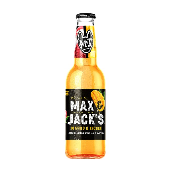 Напиток пивной Max&Jack’s Mango Lychee 4,7% 0,4л