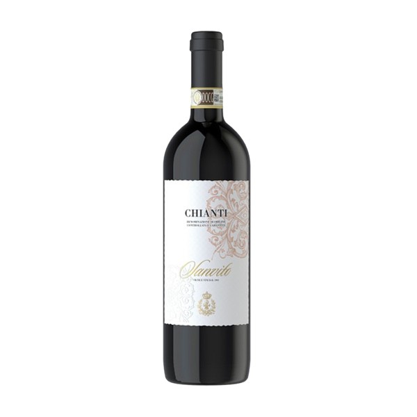 Вино красное сухое Sanvito Chianti 12% 0,75л