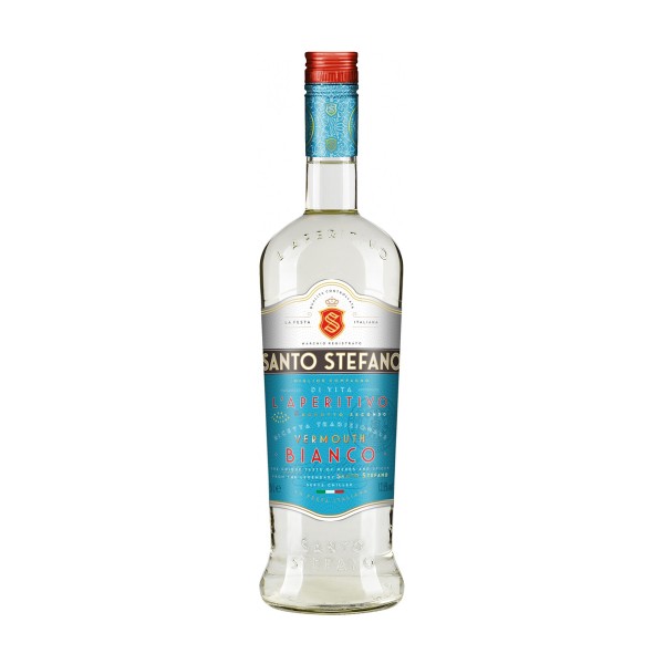 Напиток плодовый особый сладкий Santo Stefano Vermouth Bianco 13,5% 0,5л