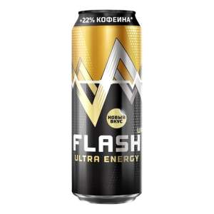 Энергетический напиток Flash UP Ultra Energy 0,45л