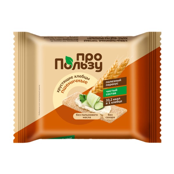 Хлебцы пшеничные ПроПользу 100г