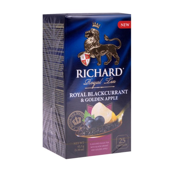 Чай черный Richard Royal Blackcurrant&Golden Apple 25пак