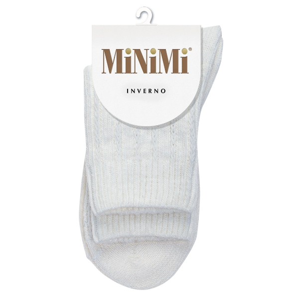 Носки женские Mini Inverno косичка Minimi bianco р. 35-38