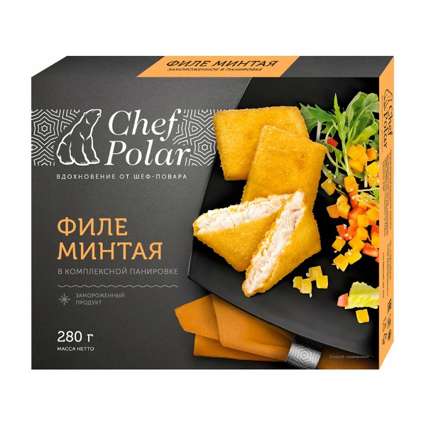 Филе минтая в панировке Chef Polar 280г