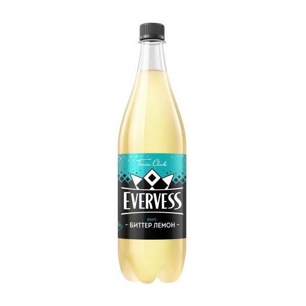 Напиток газированный Evervess Тоник Биттер Лемон 1л